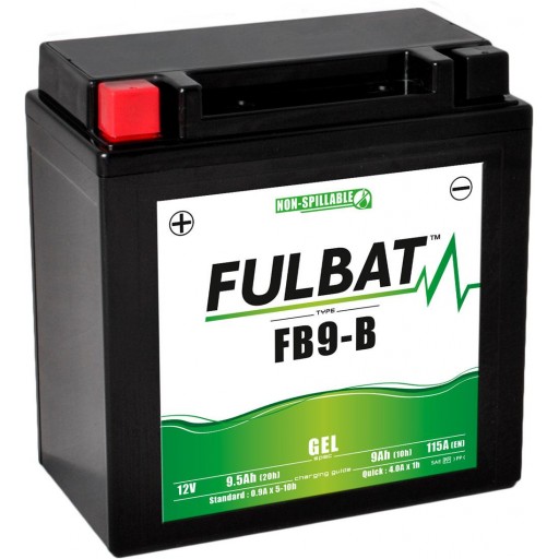 Batería de Moto FB9-B GEL FULBAT