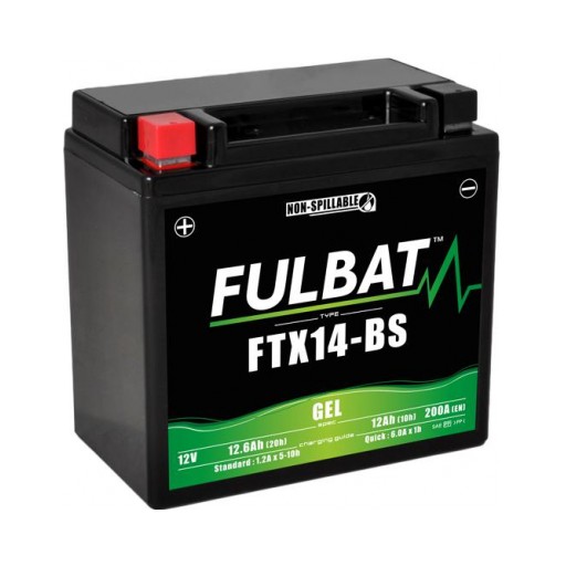 Batería de Moto FTX14-BS GEL FULBAT