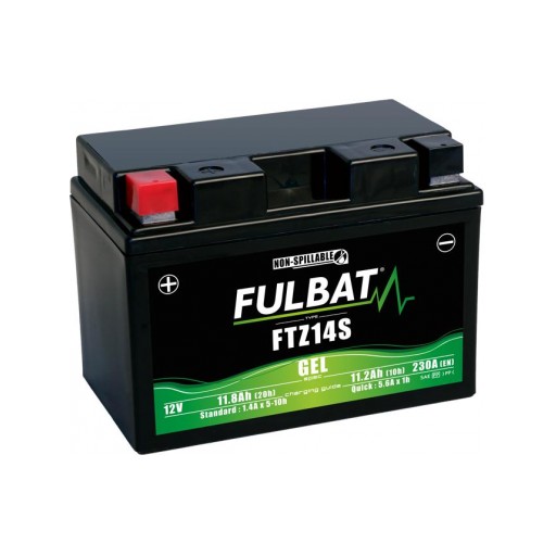 Batería de Moto FTZ14S GEL  FULBAT