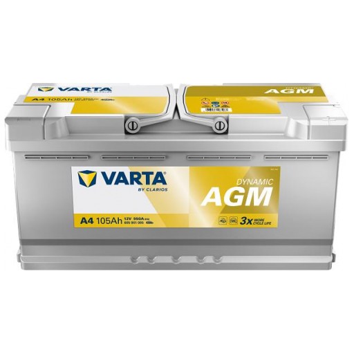 Batería de Coche VARTA A4 AGM 105Ah [0]