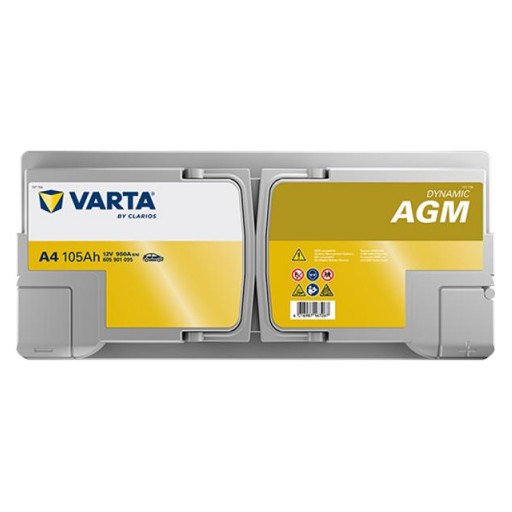 Batería de Coche VARTA A4 AGM 105Ah [1]