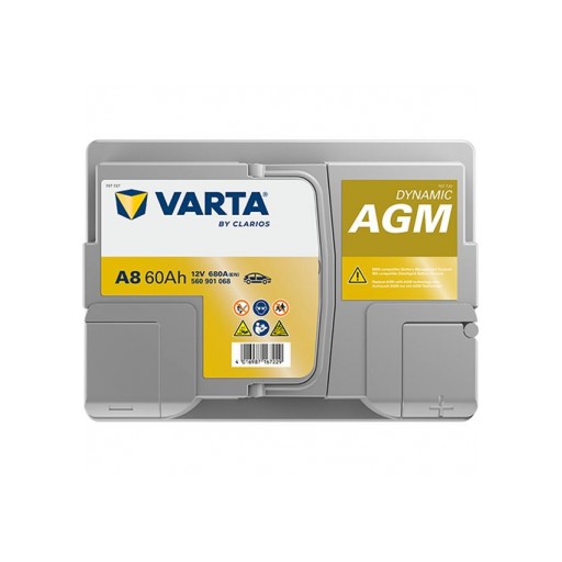 Batería de Coche VARTA A8 AGM 60Ah [1]