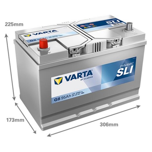 Batería de Coche VARTA G8 95Ah [1]