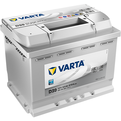 Batería de Coche VARTA D39 63Ah