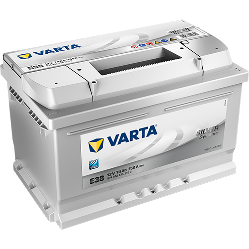 Batería de Coche VARTA E38 74Ah