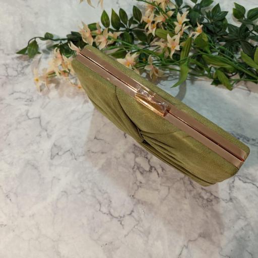 Cartera Clutch Olivo [2]