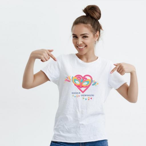 Camiseta Corazón Carnavalero