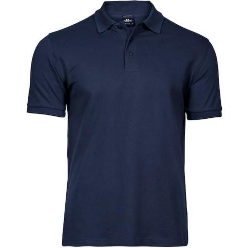 Polo Teejays Luxury Strech Azul Marino