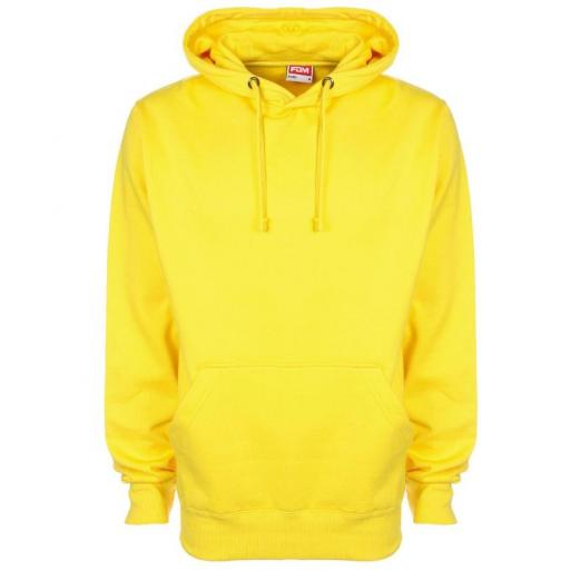 Sudadera Capucha FDM FH001 Empire Yellow