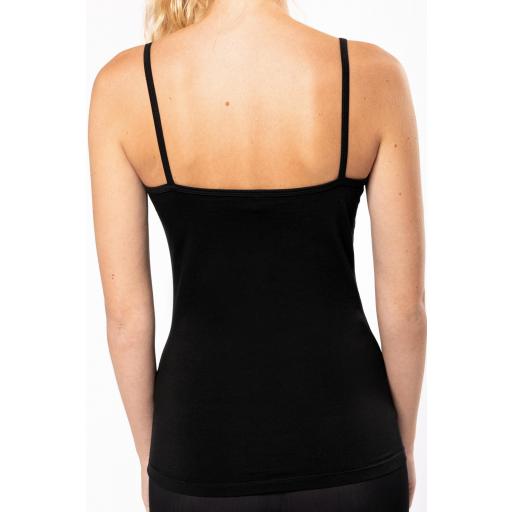 Camiseta Tirantes Kariban K397 Negro [2]