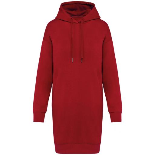 Vestido Sudadera ECO NS5005 Hibiscus Red