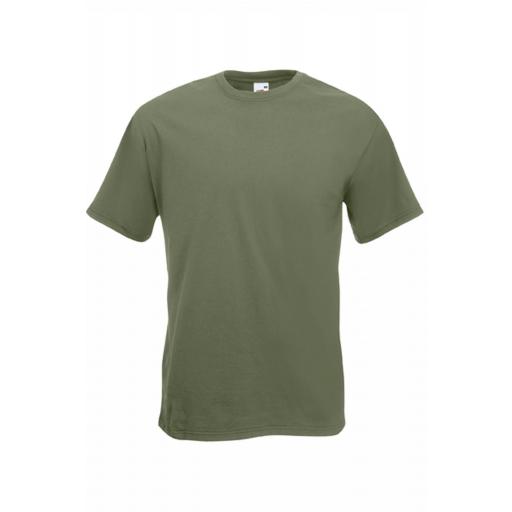 Camiseta Fruit of The Loom SC61044L Clasic Olive