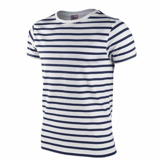 Camiseta American Zone Sailor Azul Marino/Blanco