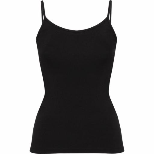 Camiseta Tirantes Roly Carina Negro