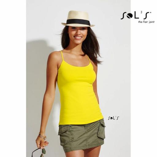 Camiseta Sol's Joy Tirantes Amarillo [1]