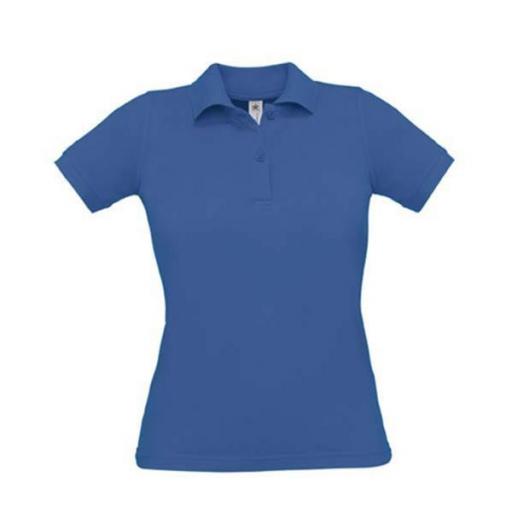 Polo B&C Safran Pure Azul Royal