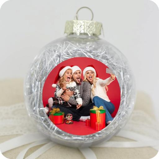 Bola Navidad 6 cm con imagen personalizada [2]