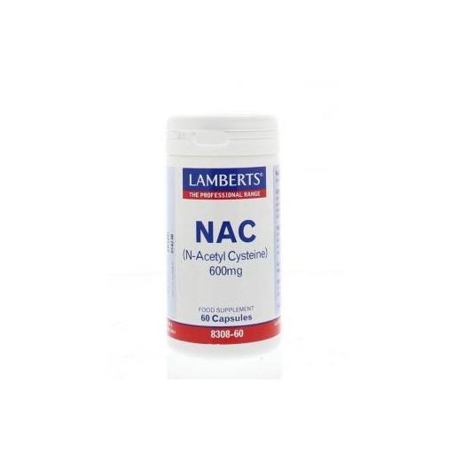 NAC (N Acetil Cisteina) 600mg. 60cap. 