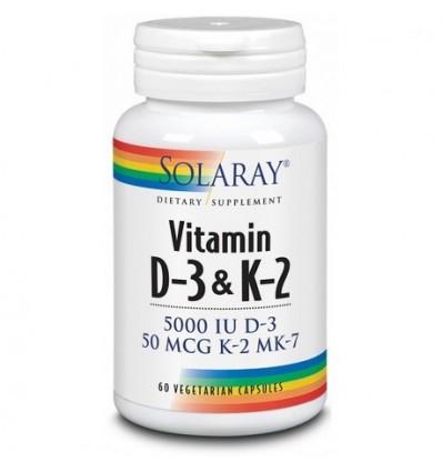D3 & K2 (MK7) 60 cápsulas 