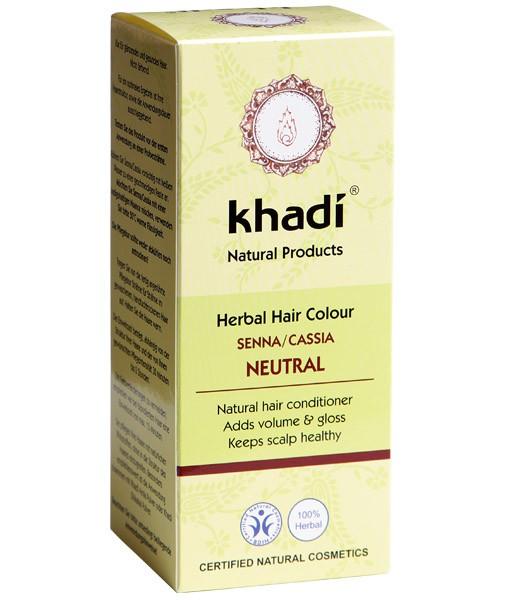Henna Cassia-Neutra 100% pura Khadi. 100 gr.