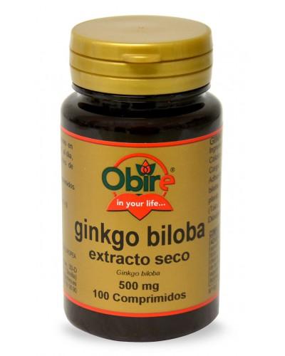 GINKGO BILOBA 500 MG. (EXT. SECO) 100 COMPRIMIDOS