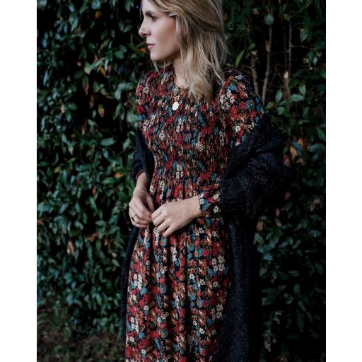 Vestido Black & Burgundy (Ref.4311) [3]