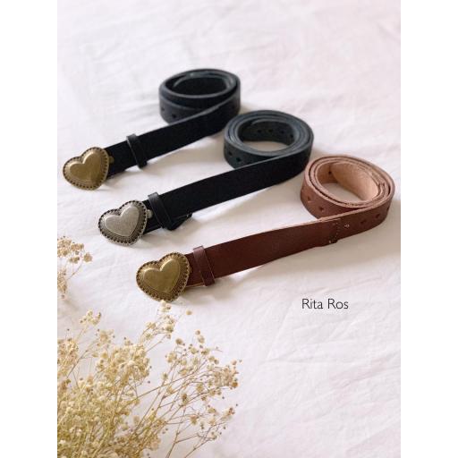 Cinturón Heart Plata (Ref. 1664)