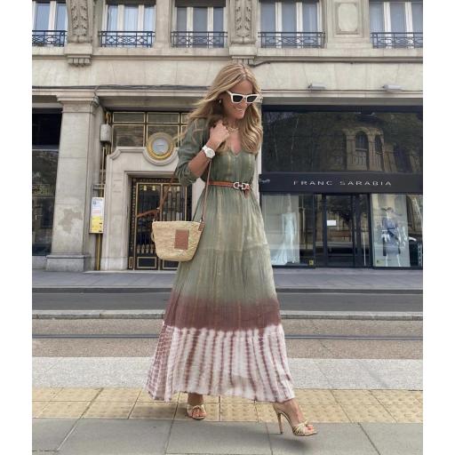 Vestido Tie Dye Kaki (Ref 5453) [2]