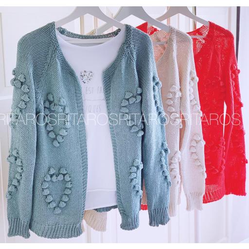 Cárdigan Corazones (Ref. 1856) [1]