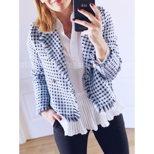 Blusa Gasa Pliegues (Ref. 1849) [2]