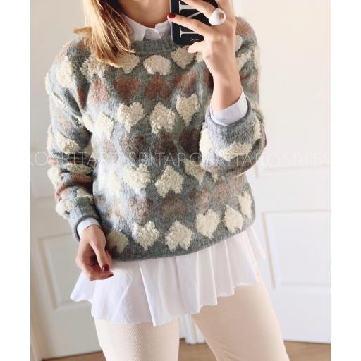 Jersey Grey Hearts (Ref. 3041) [1]