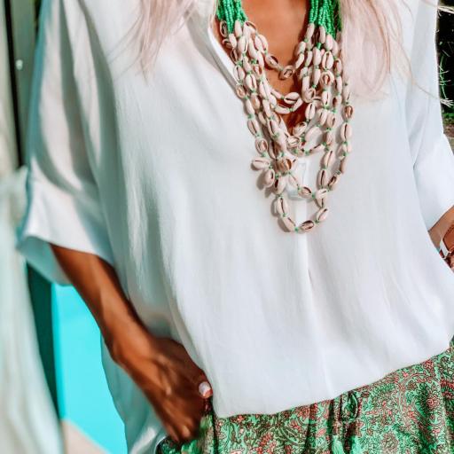 Maxi Blusa White (Ref.4151)