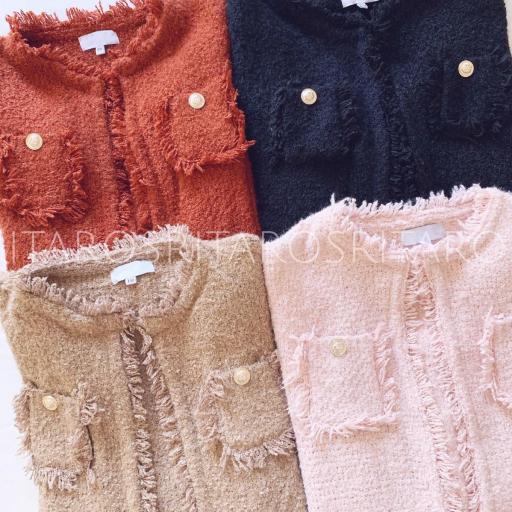 Chaqueta Punto Tweed (Ref. 2870)