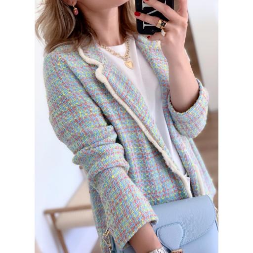 Blazer Yellow & Blue Tweed (Ref.5439) [3]