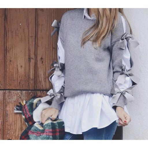 Jersey Gris Lazos Brazos (Ref. 1048)