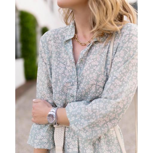 Vestido Susan Cuello Mao  (Ref.5499)