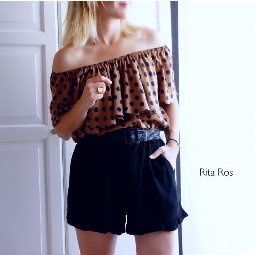 Top Lunares Camel (Ref. 1367)