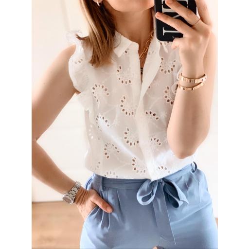 Blusa Bordada Margarita (Ref.3309)
