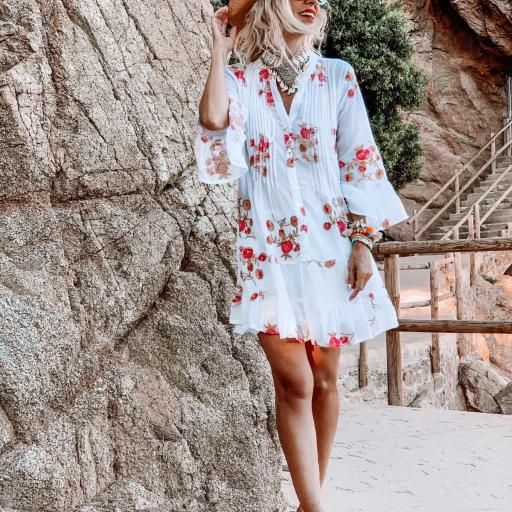 Blusón Vestido Velvet (Ref.4111)