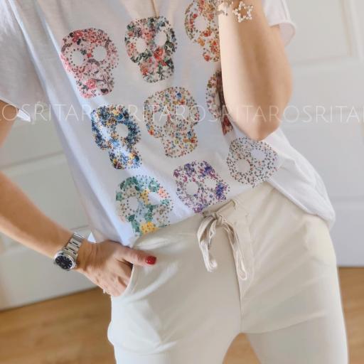 Camiseta Mini Calaveras (Ref.3199) [2]