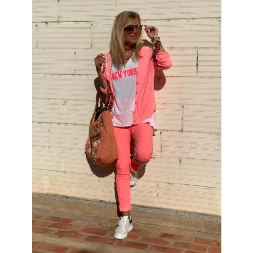 Chaqueta Lino Flúor (Ref.1977) [2]