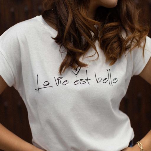 Camiseta La Vie (Ref.6878)
