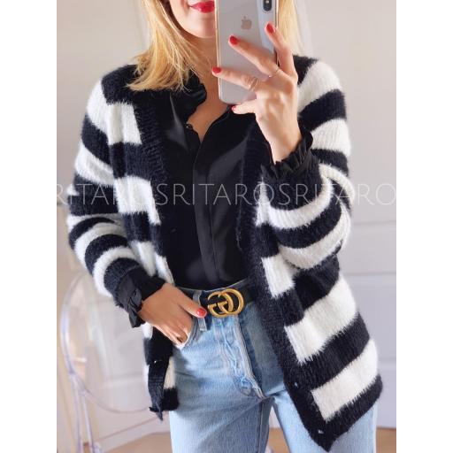 Chaqueta Peluche Black&White (Ref.1838)