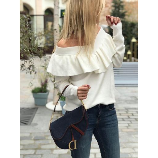 Jersey Escote de Pico con Volante (Ref. 1044) [2]