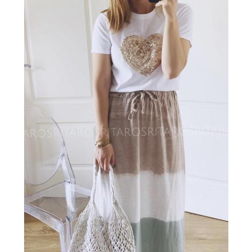 Camiseta Corazón Lentejuelas (Ref. 2180) [2]