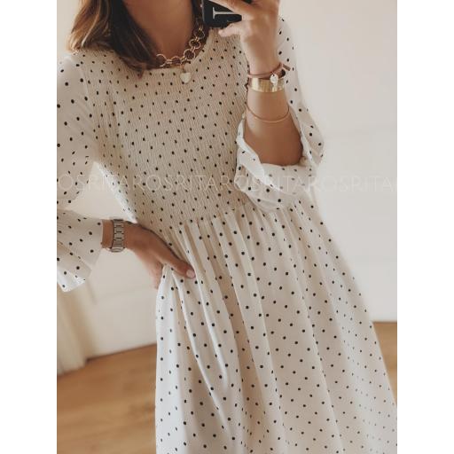 Black & Beige Dress (Ref.3219)