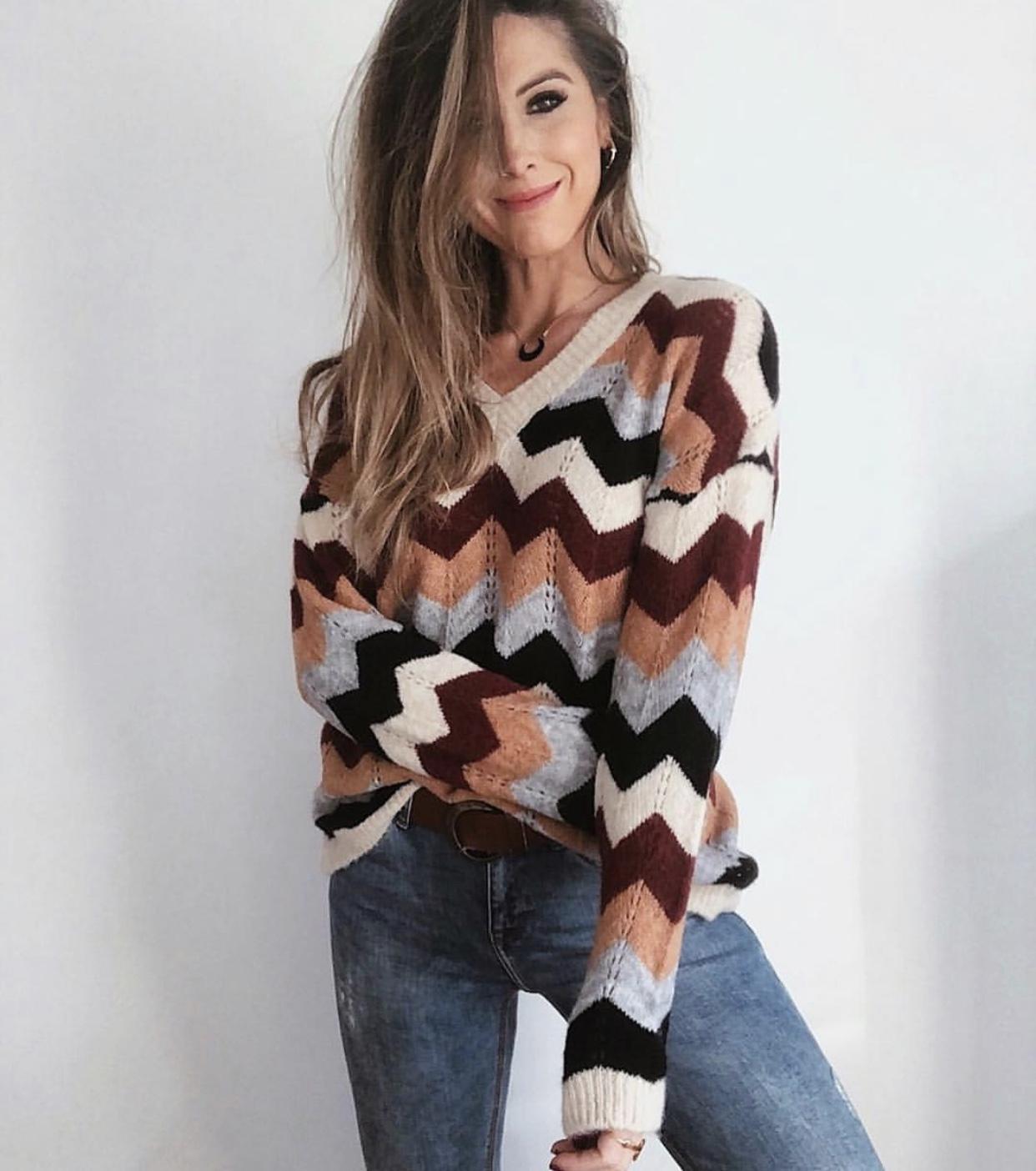 Jersey Geométrico Burgundy (Ref.1906)