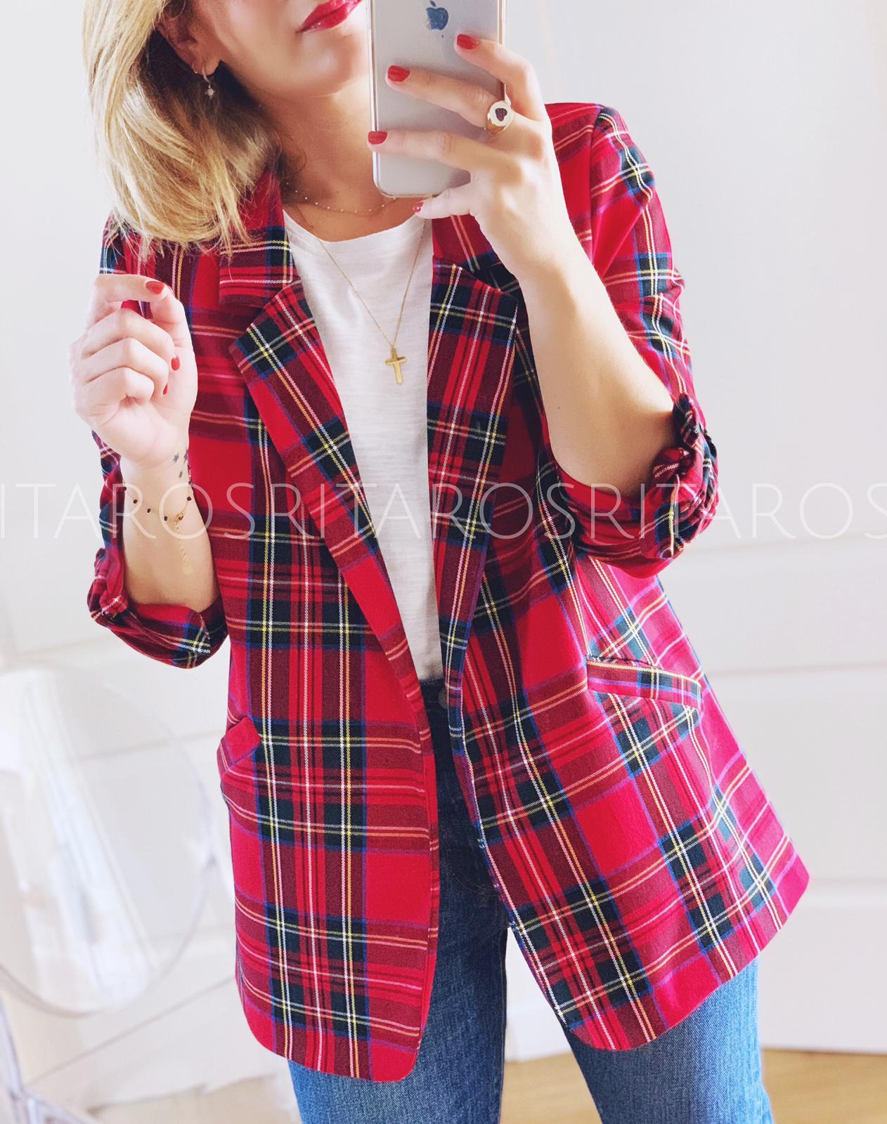 Blazer Tartán❤️ (Ref.1799)