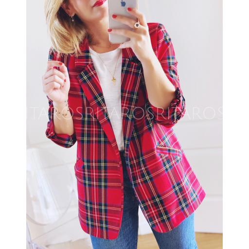 Blazer Tartán❤️ (Ref.1799)