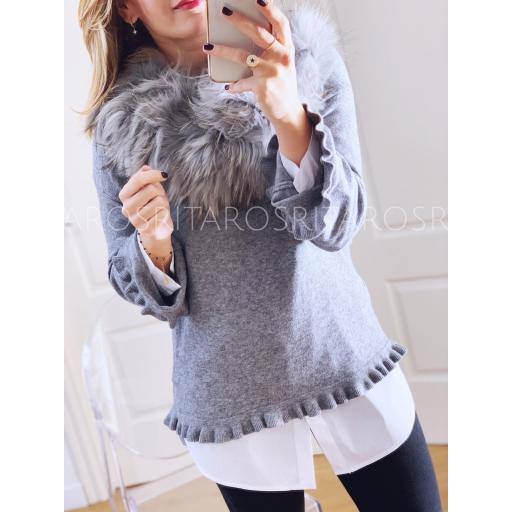 Cuello de Pelo Natural (Ref. 1860)